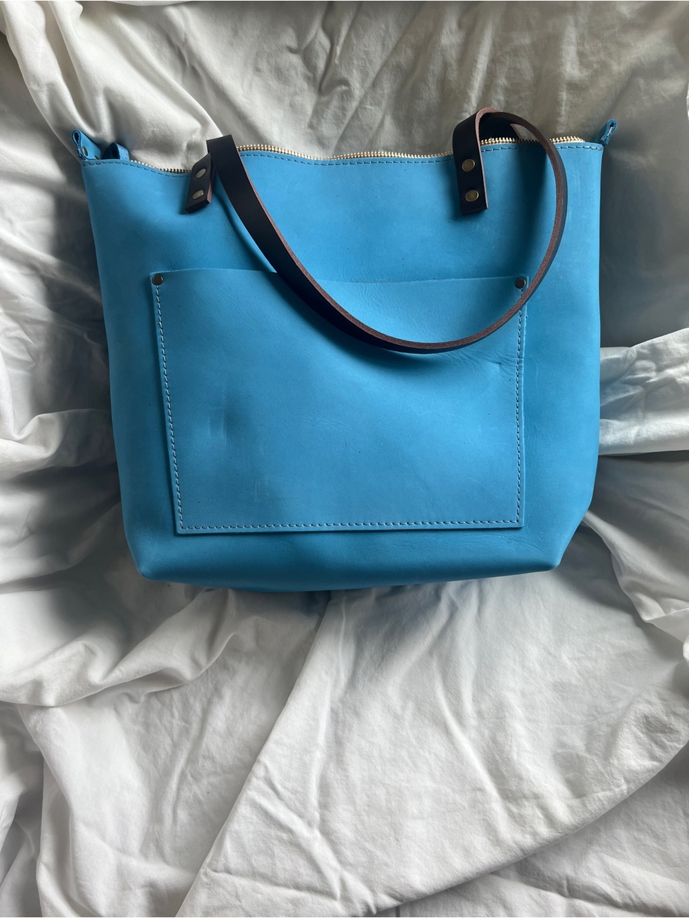 Portland leather goods medium tote